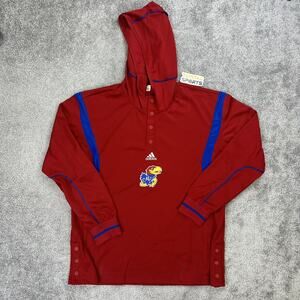 Kansas Jayhawks PE Shooting Shirt Mens Large NCAA Basketball Adidas Team Issue